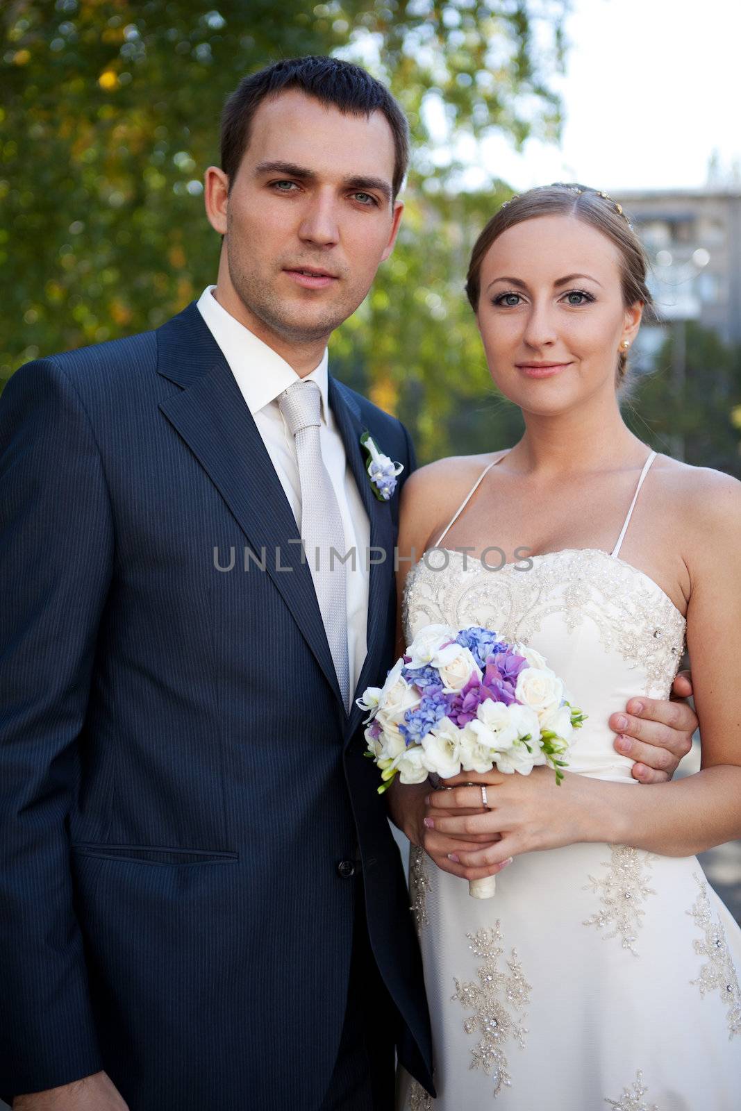 Bride and groom