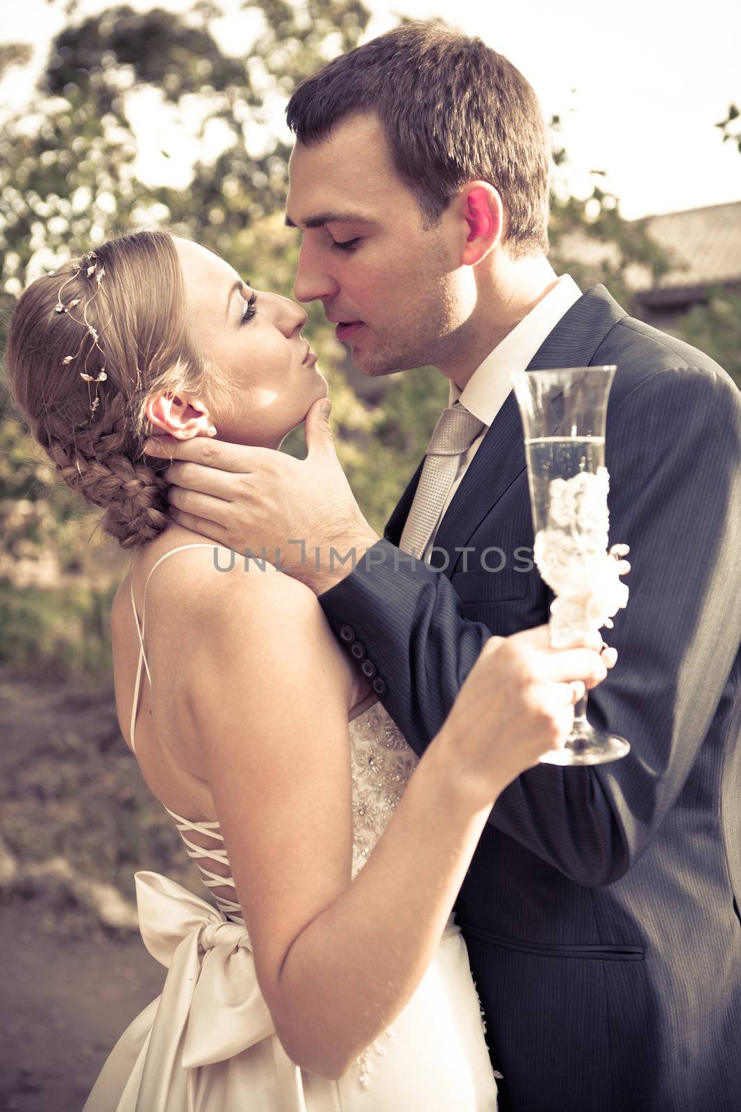 Bride and groom