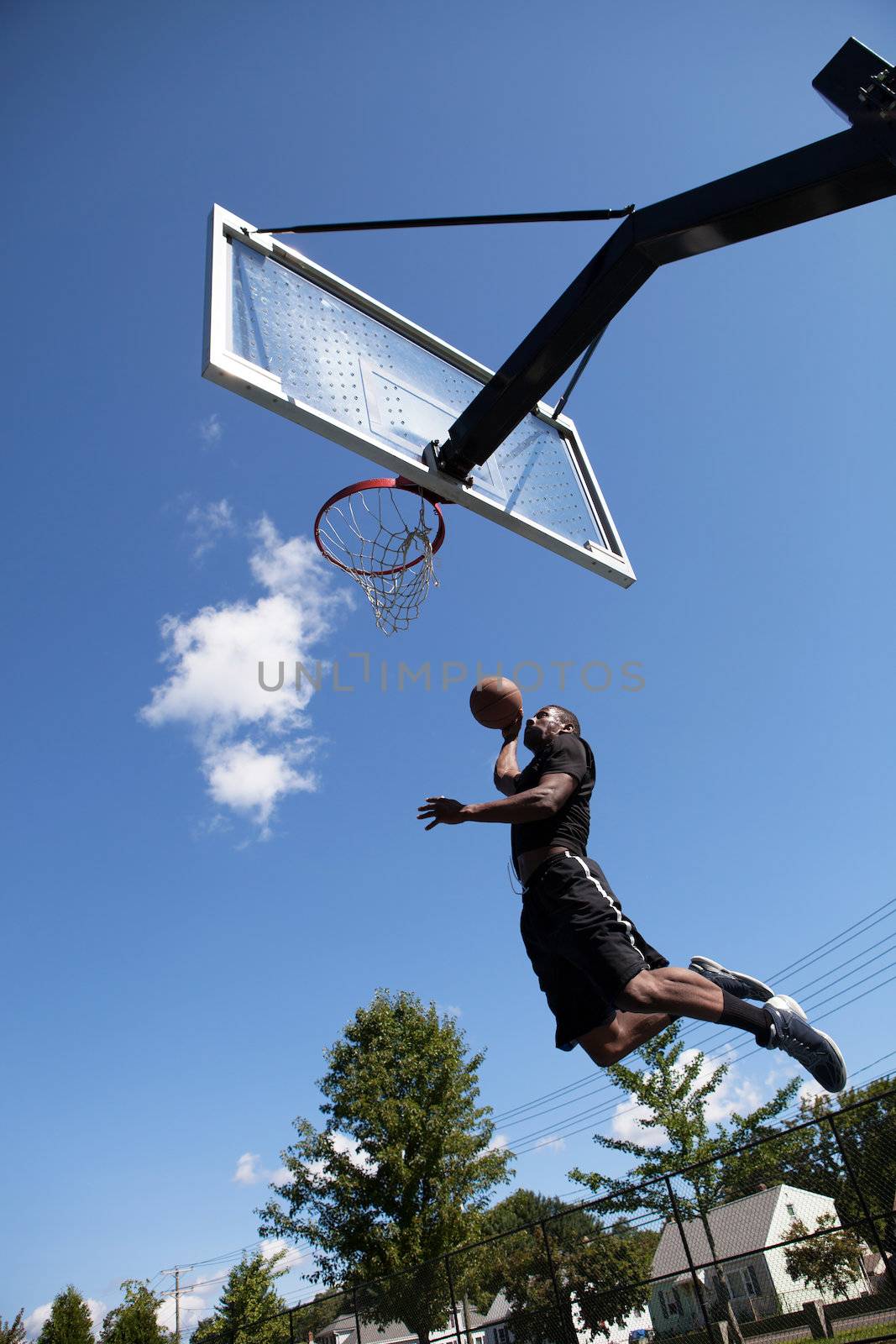 Slam Dunking a Basketball by graficallyminded
