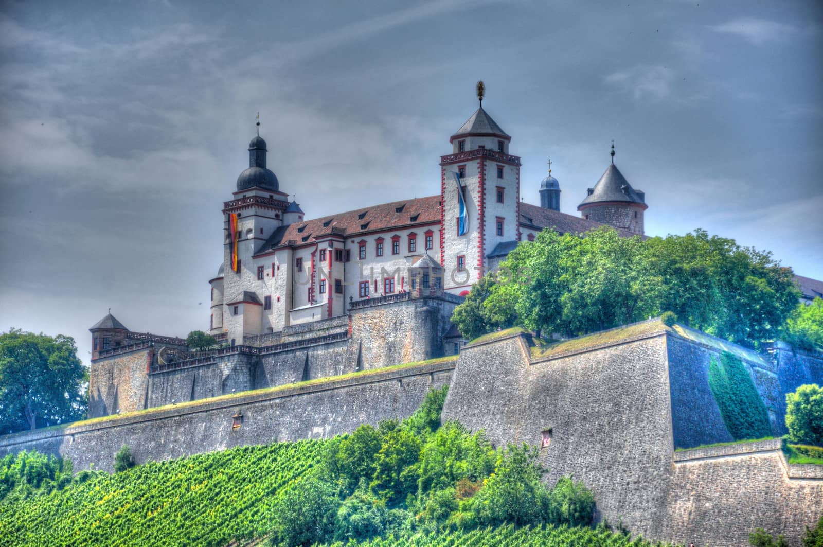Marienberg Fortress (Castle), Wurzburg, Bayern, Germany by Eagle2308