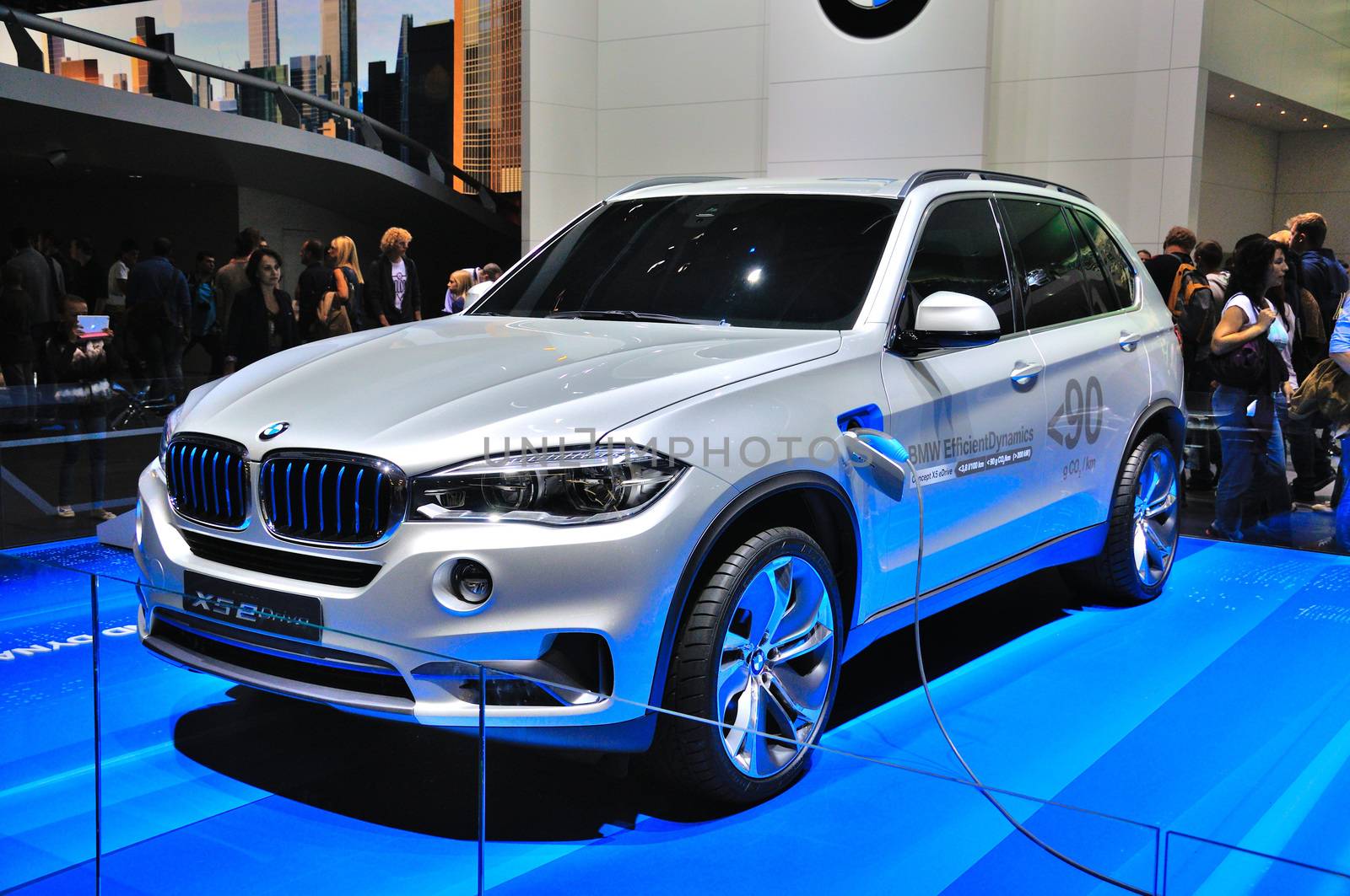 FRANKFURT - SEPT 14: BMW X5 2013 presented as world premiere at  by Eagle2308