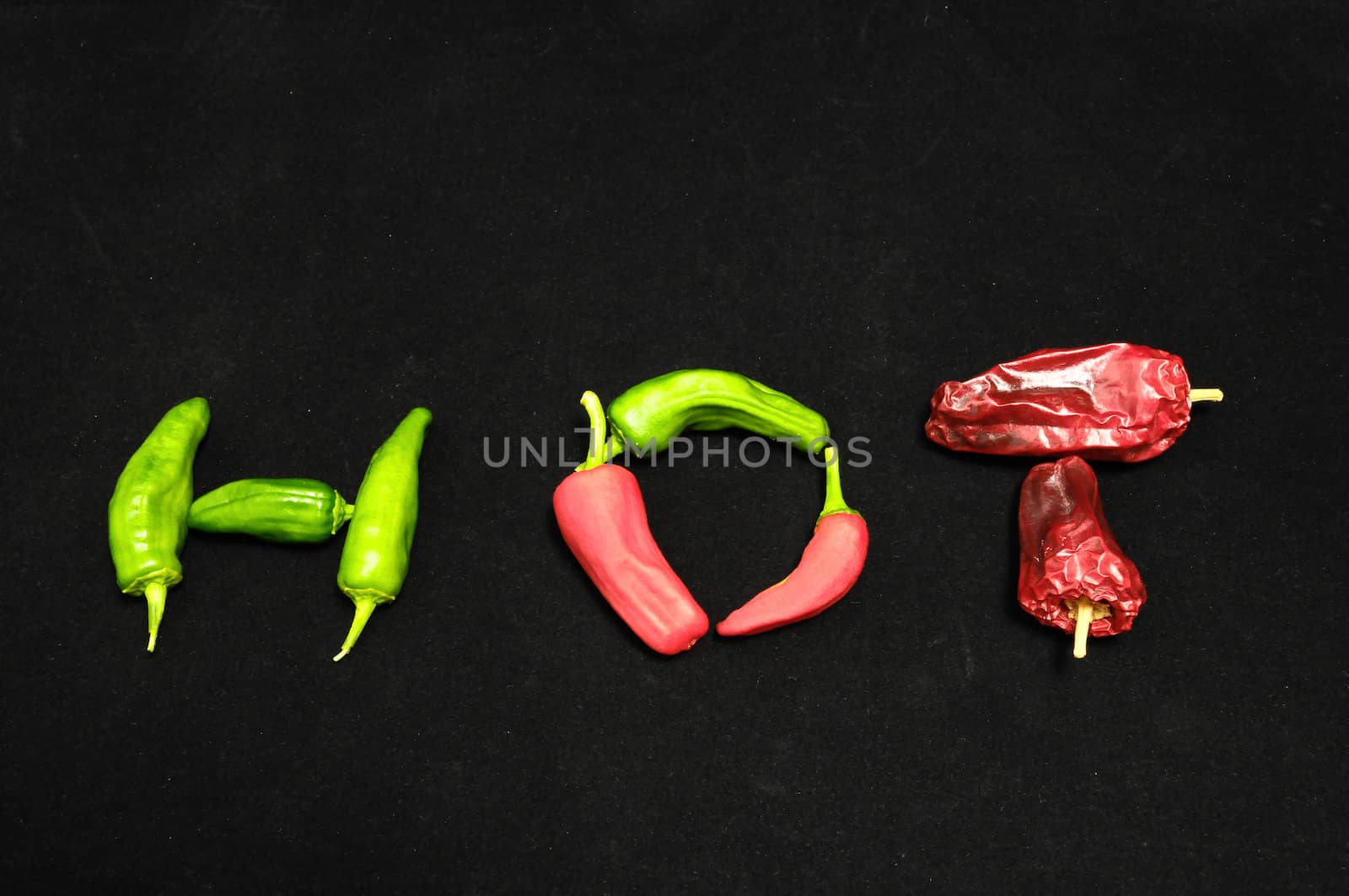 Some Very Hot Chili Peppers Ready to Cook