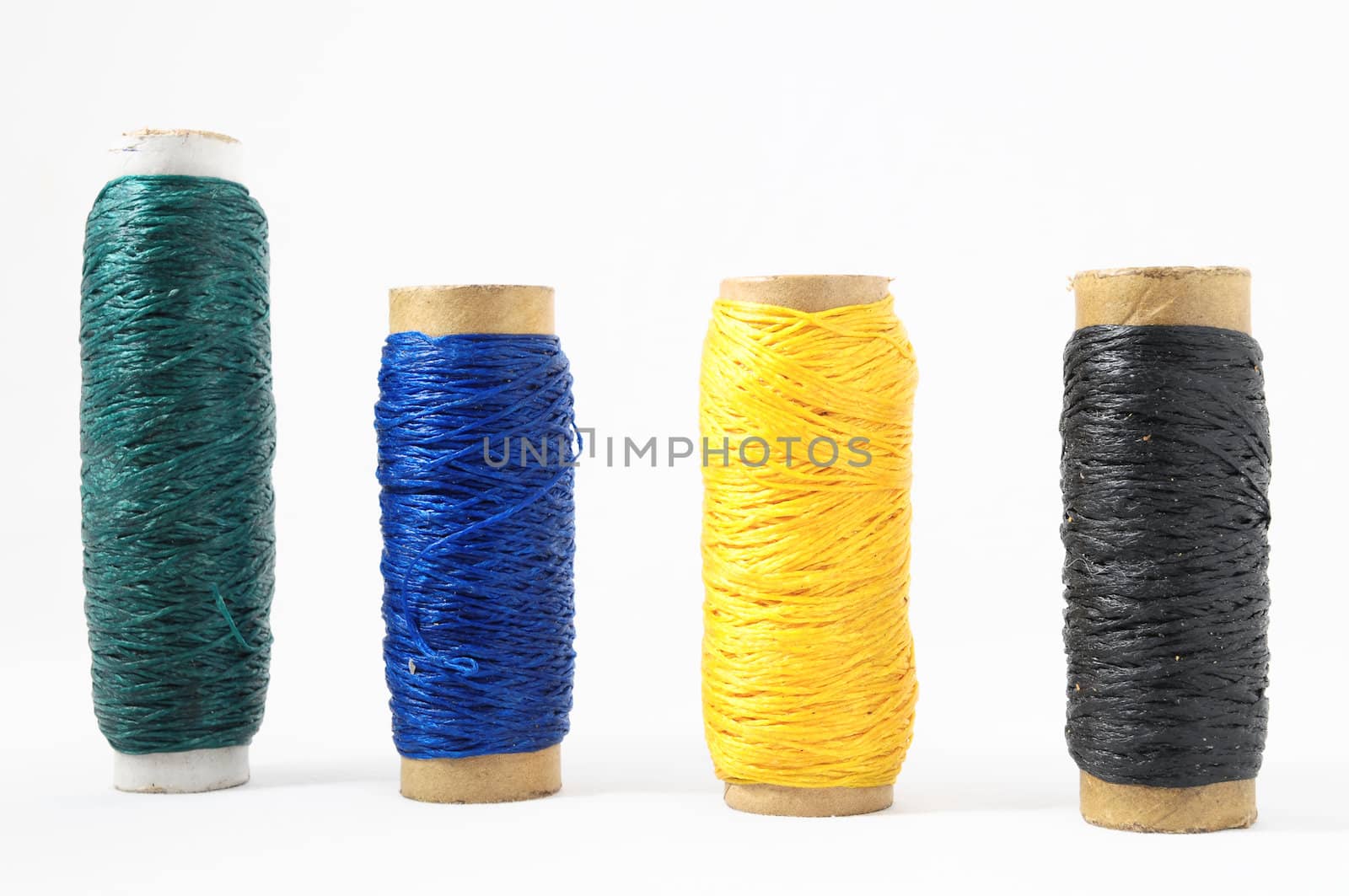 Roll of Twine isolated on a White Background