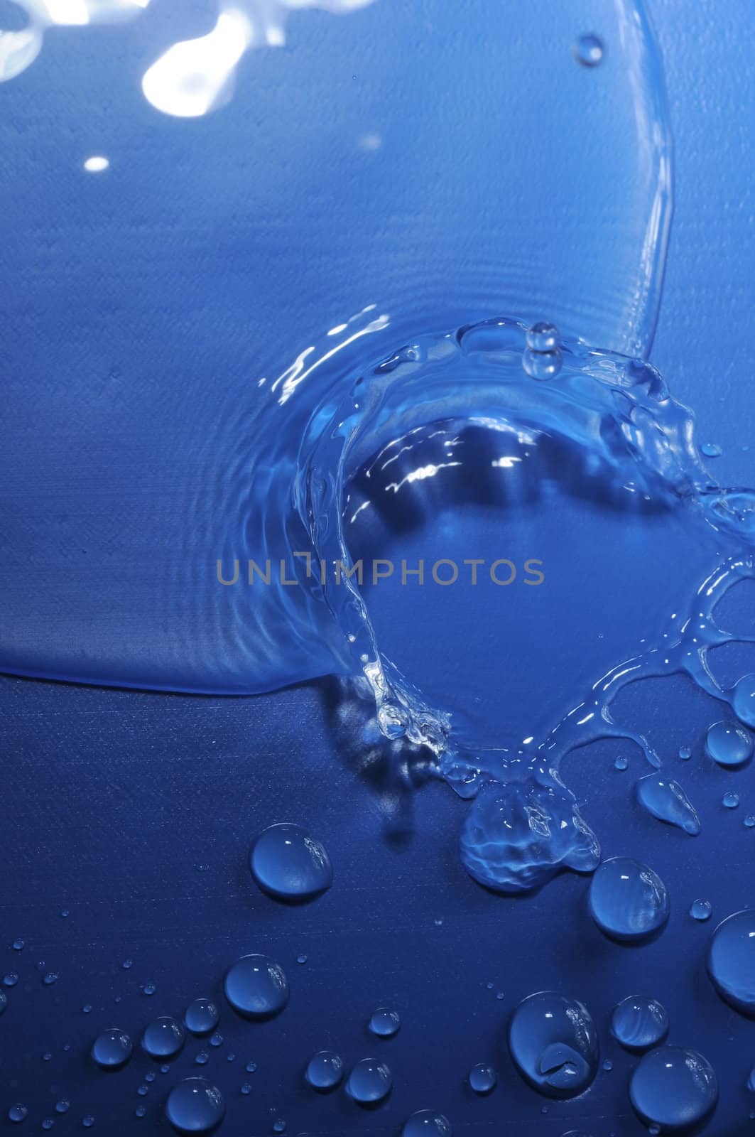 Blue Water Drops by underworld