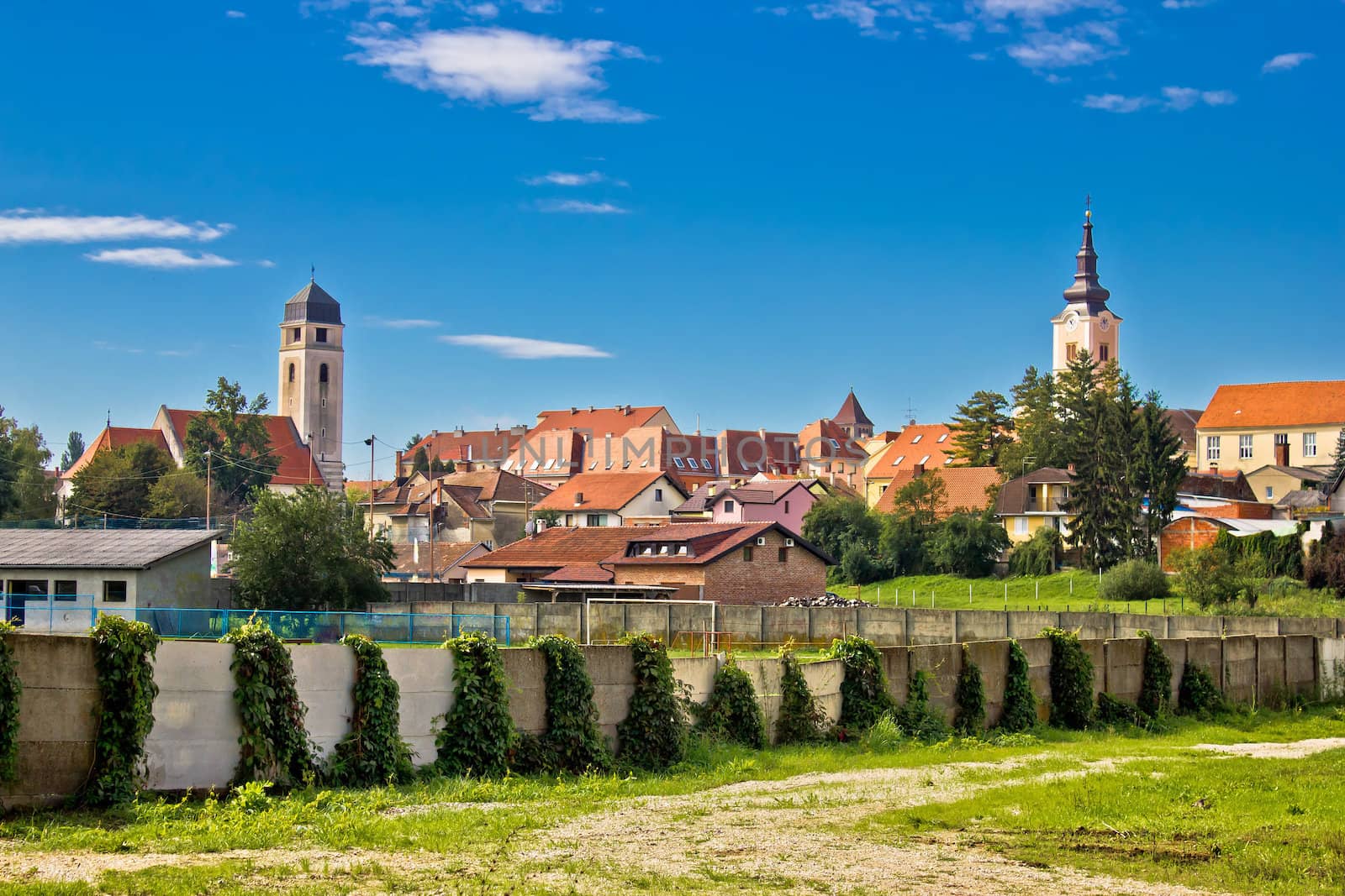 Town of Krizevci in Prigorje region of Croatia