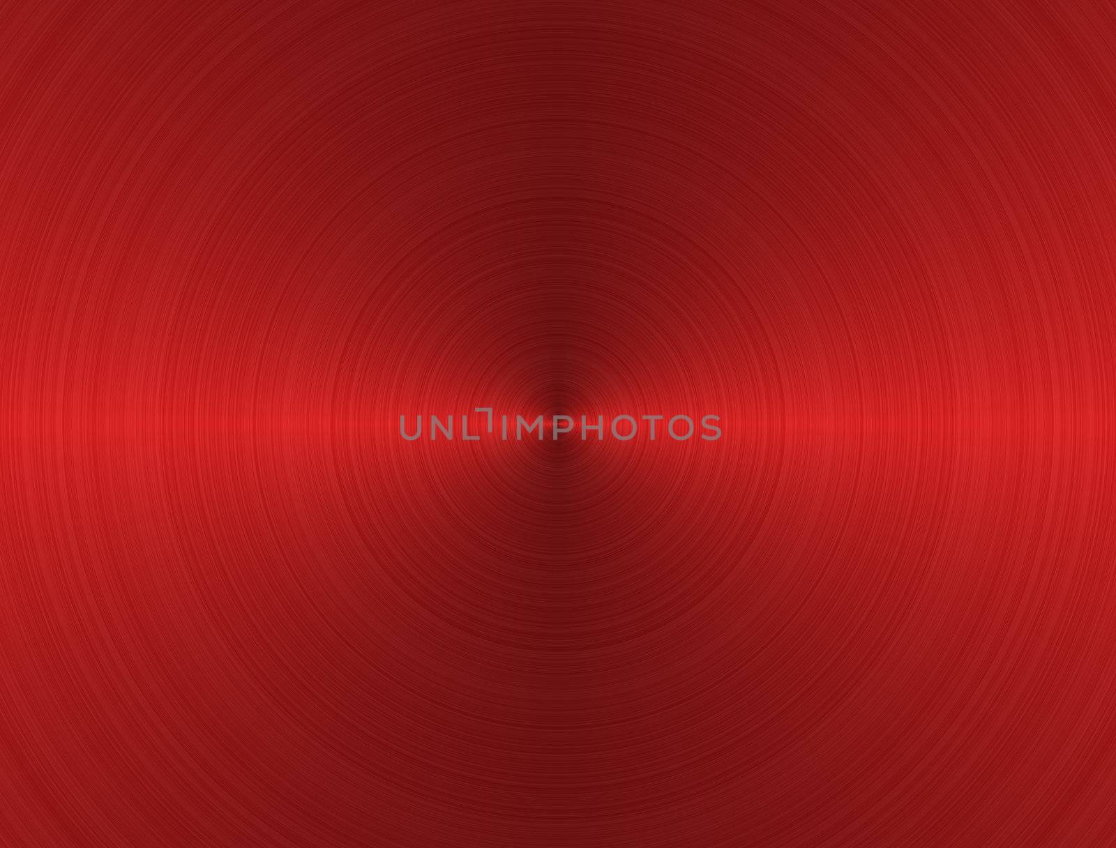 Red metal circle texture background by sfinks