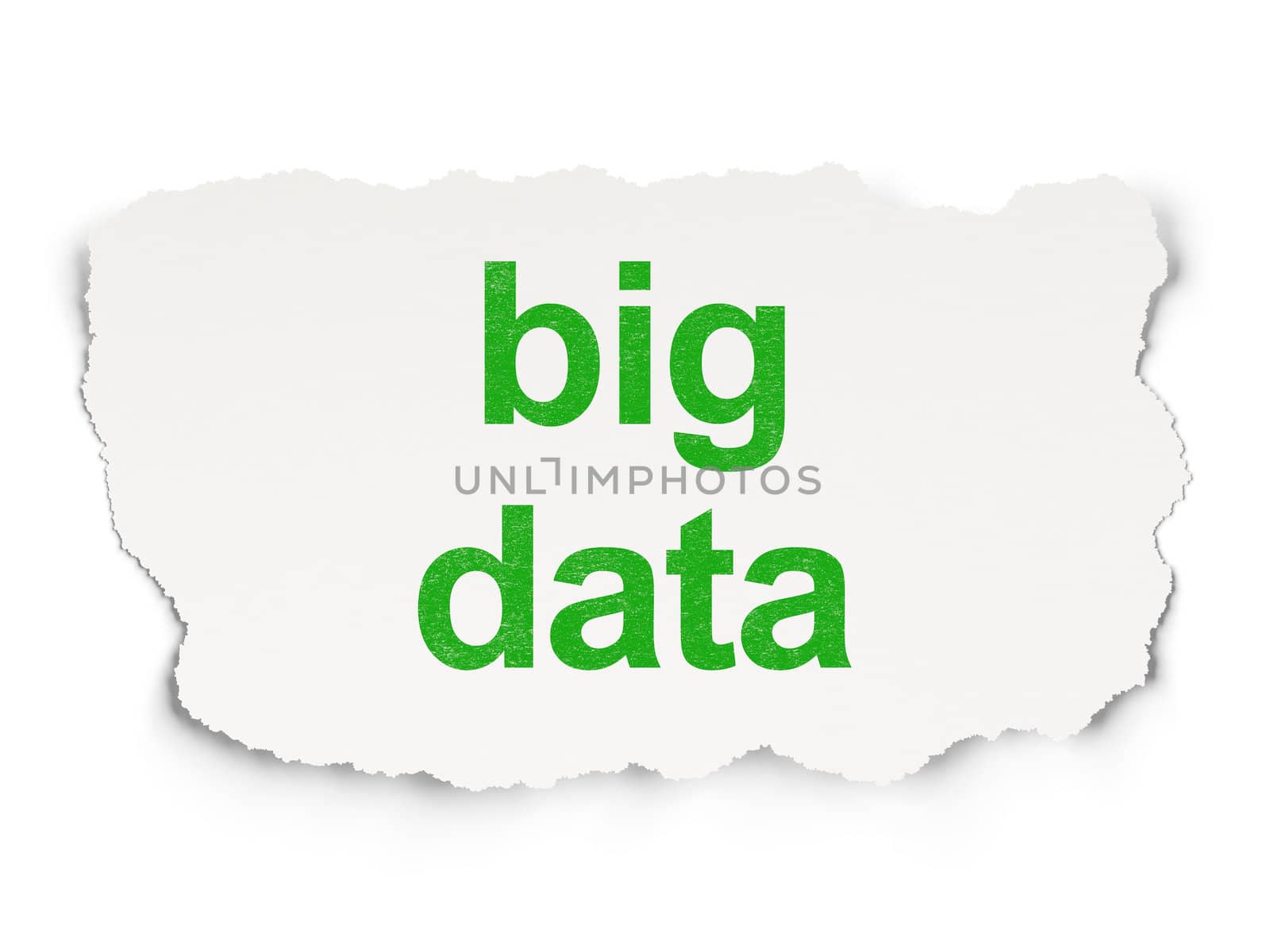 Information concept: Big Data on Paper background by maxkabakov