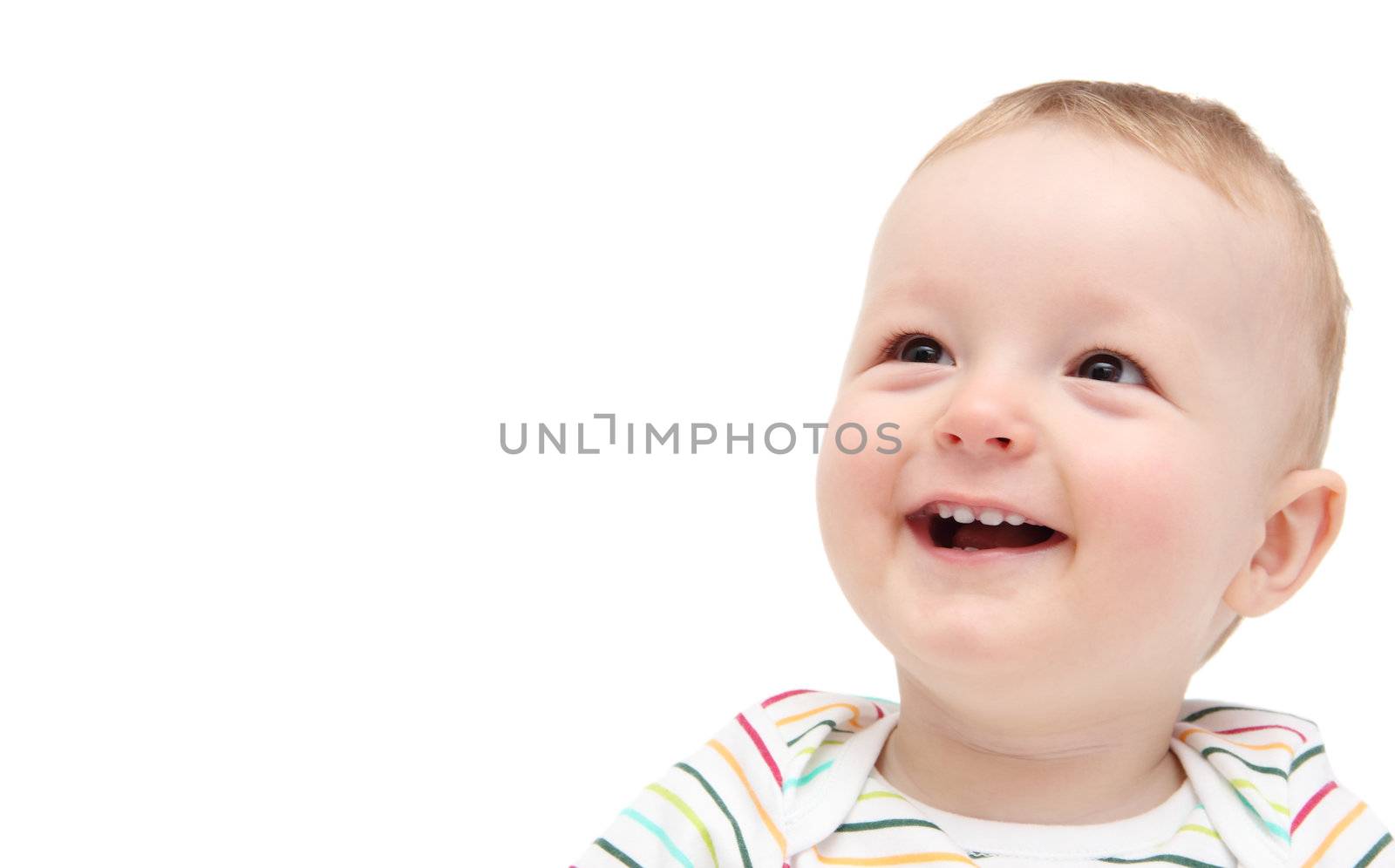 beautiful smiling baby by NikolayK