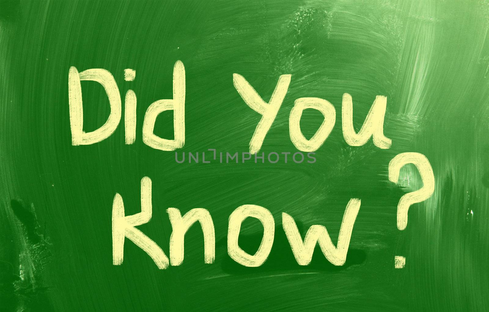 Did You Know Concept