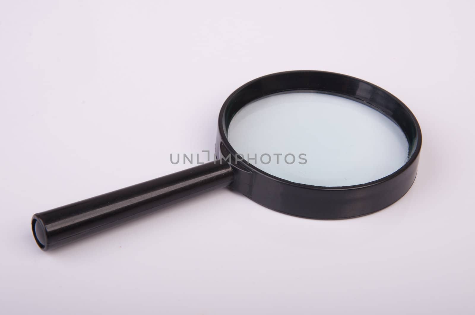 An image of magnify glass isolated