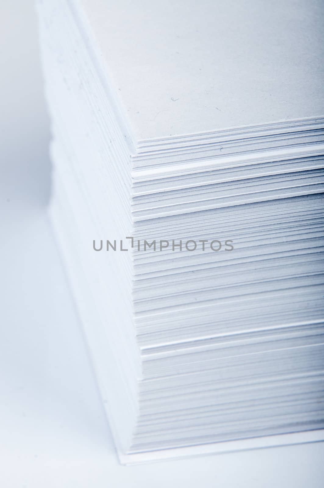 An image of white stick note isolated 
