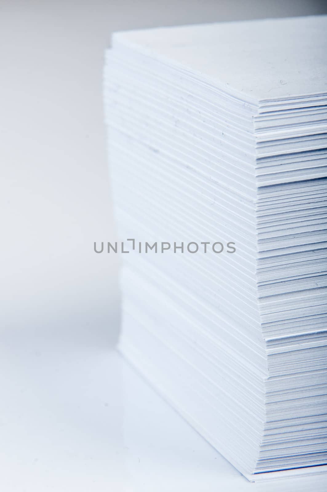 An image of white stick note isolated 