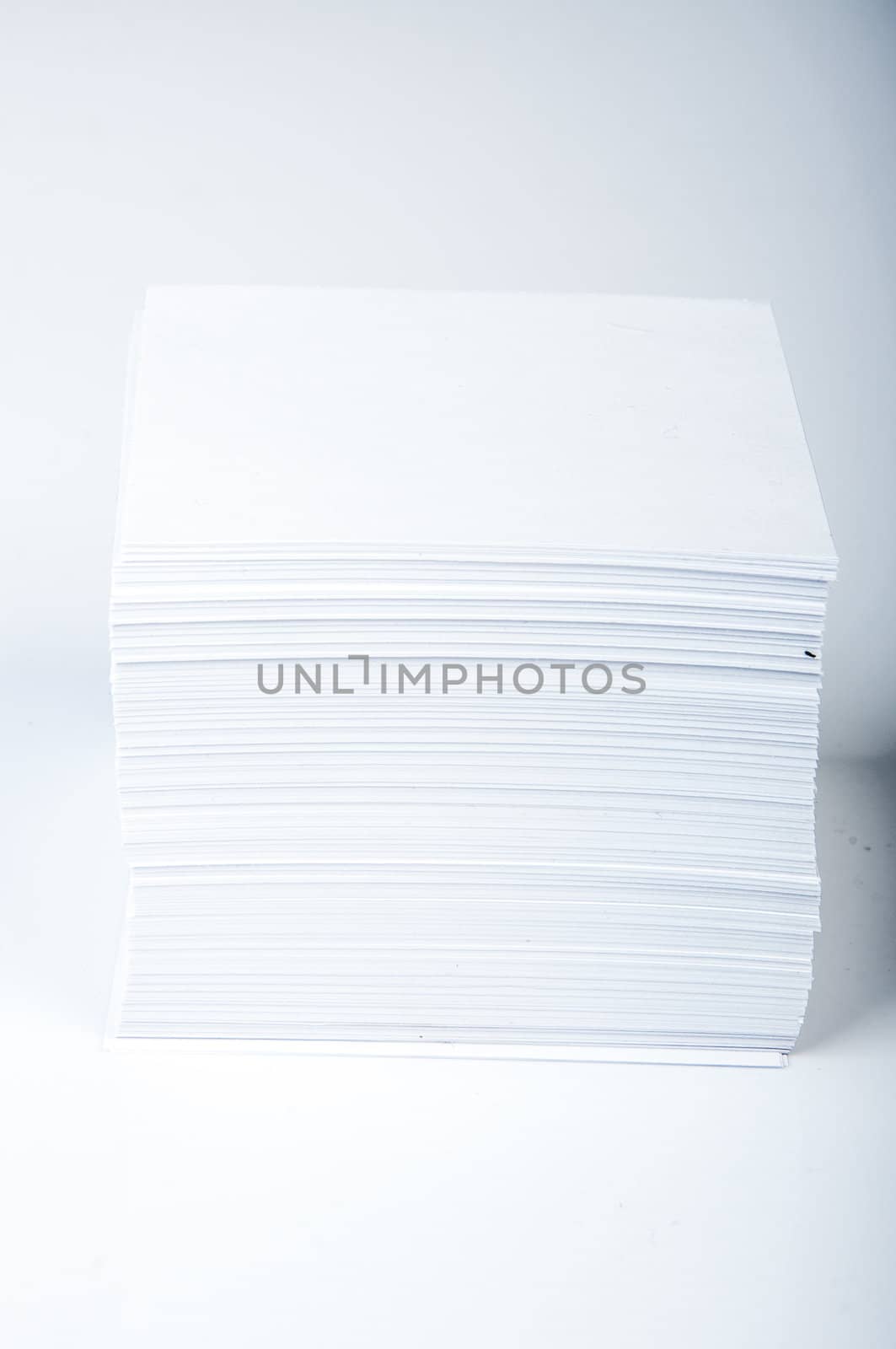 An image of white stick note isolated 