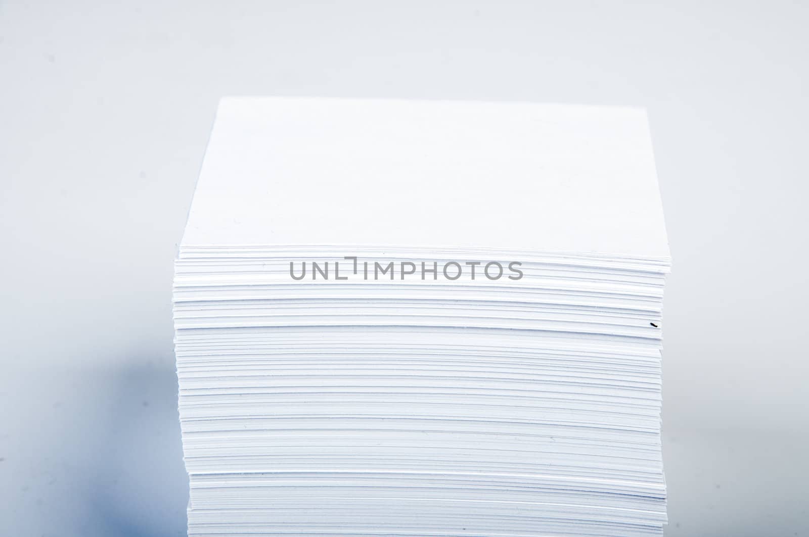 An image of white stick note isolated 