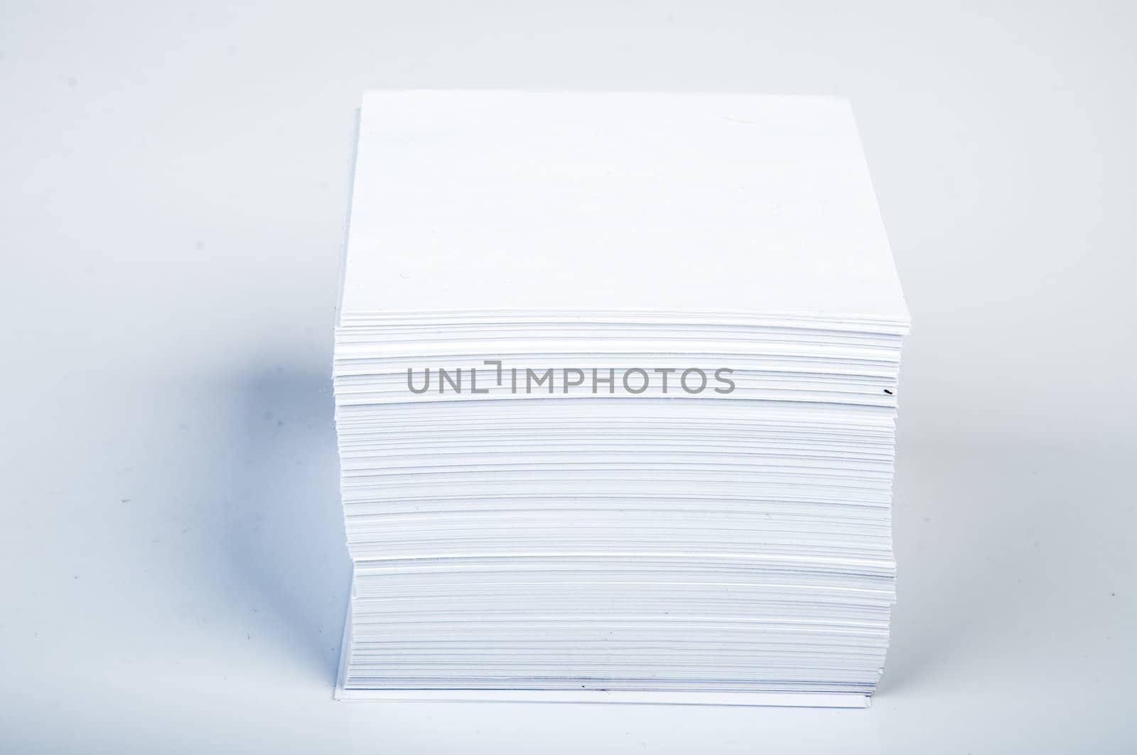 An image of white stick note isolated 