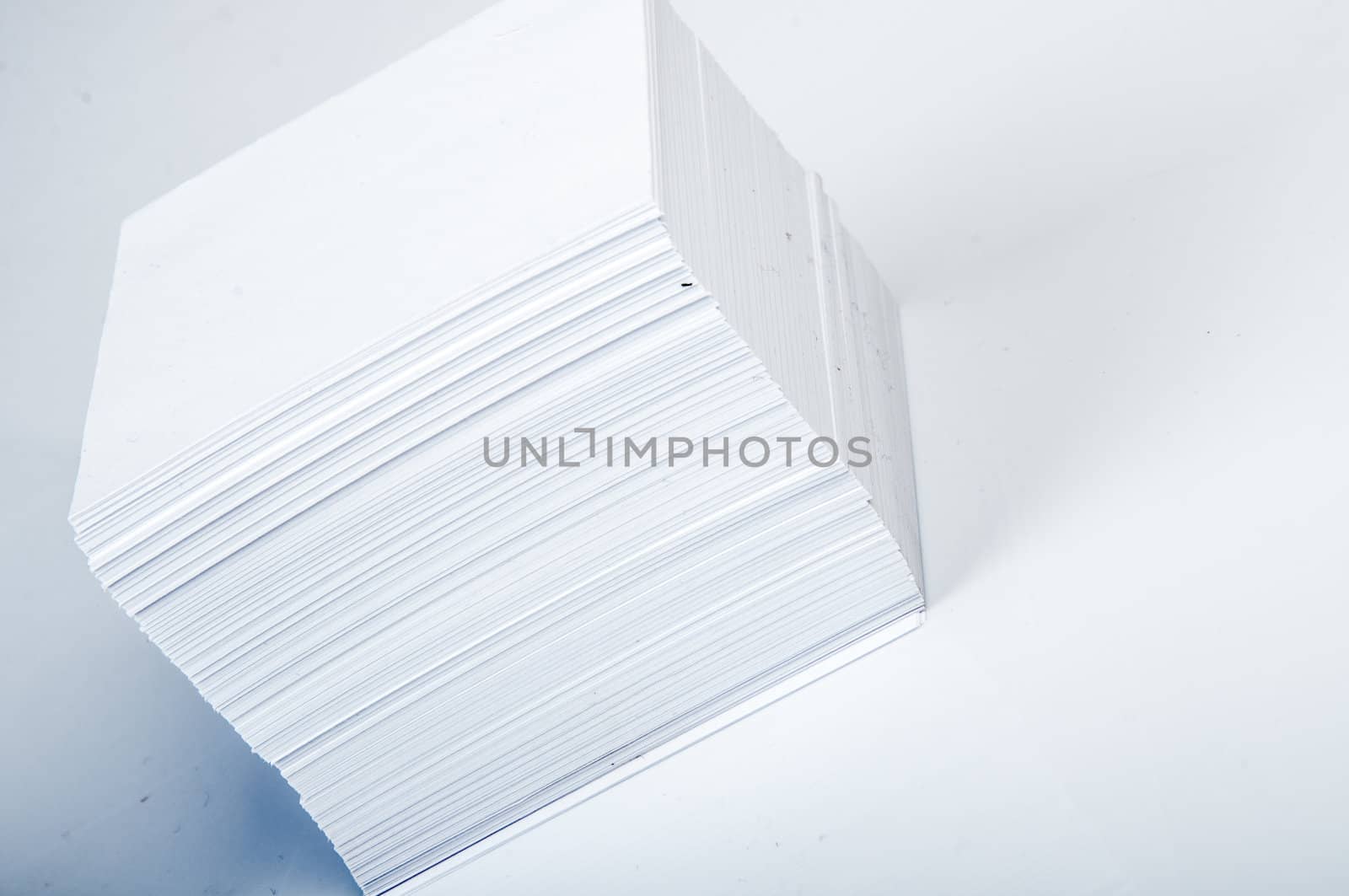 An image of white stick note isolated 