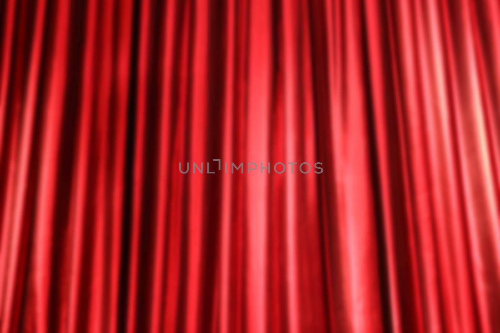 Abstract blur red curtain background