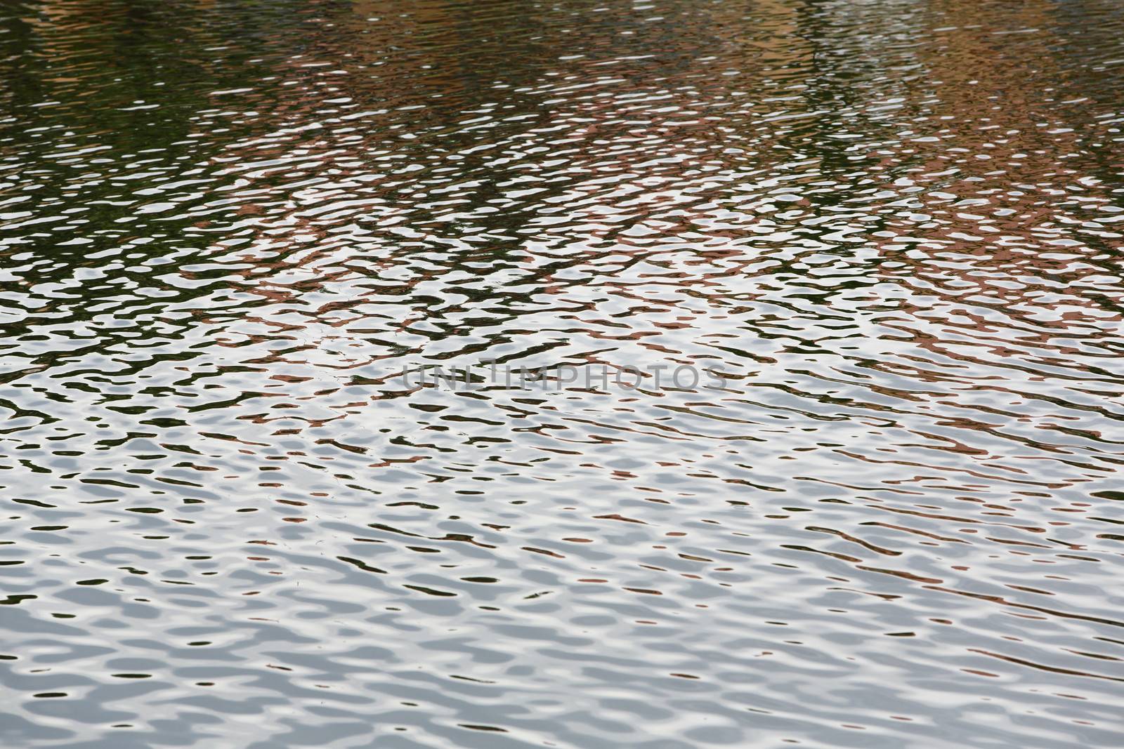 Abstract reflection of water surface