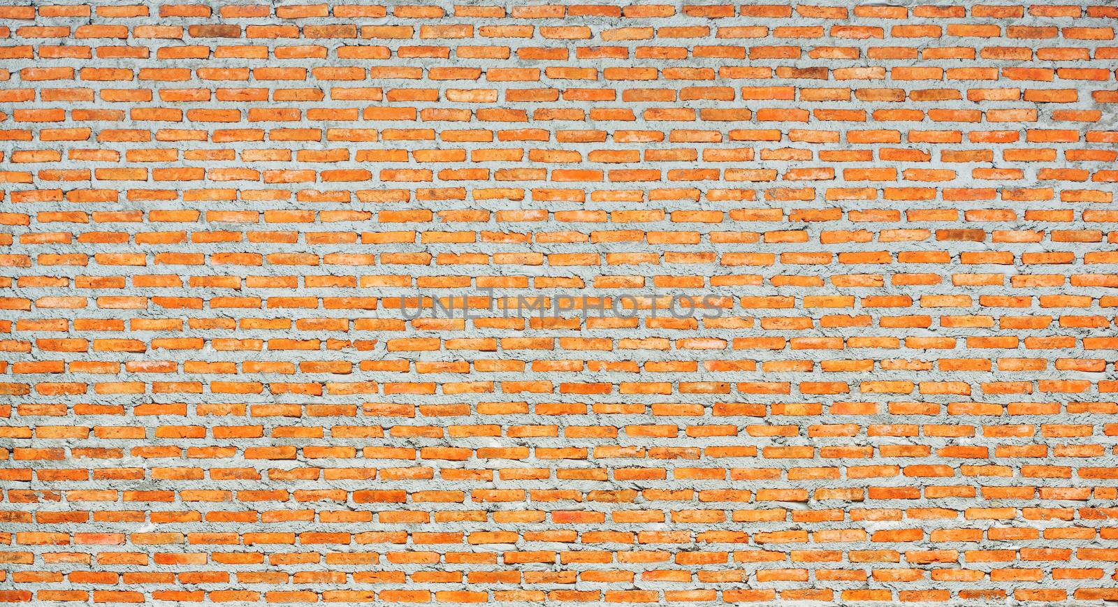 Thai Red brick wall background