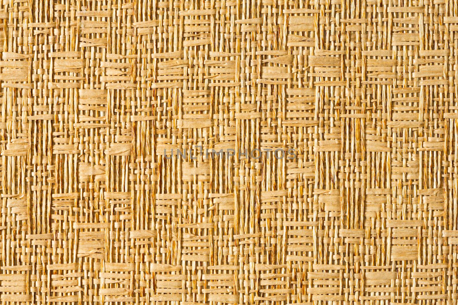 Close up straw matt texture