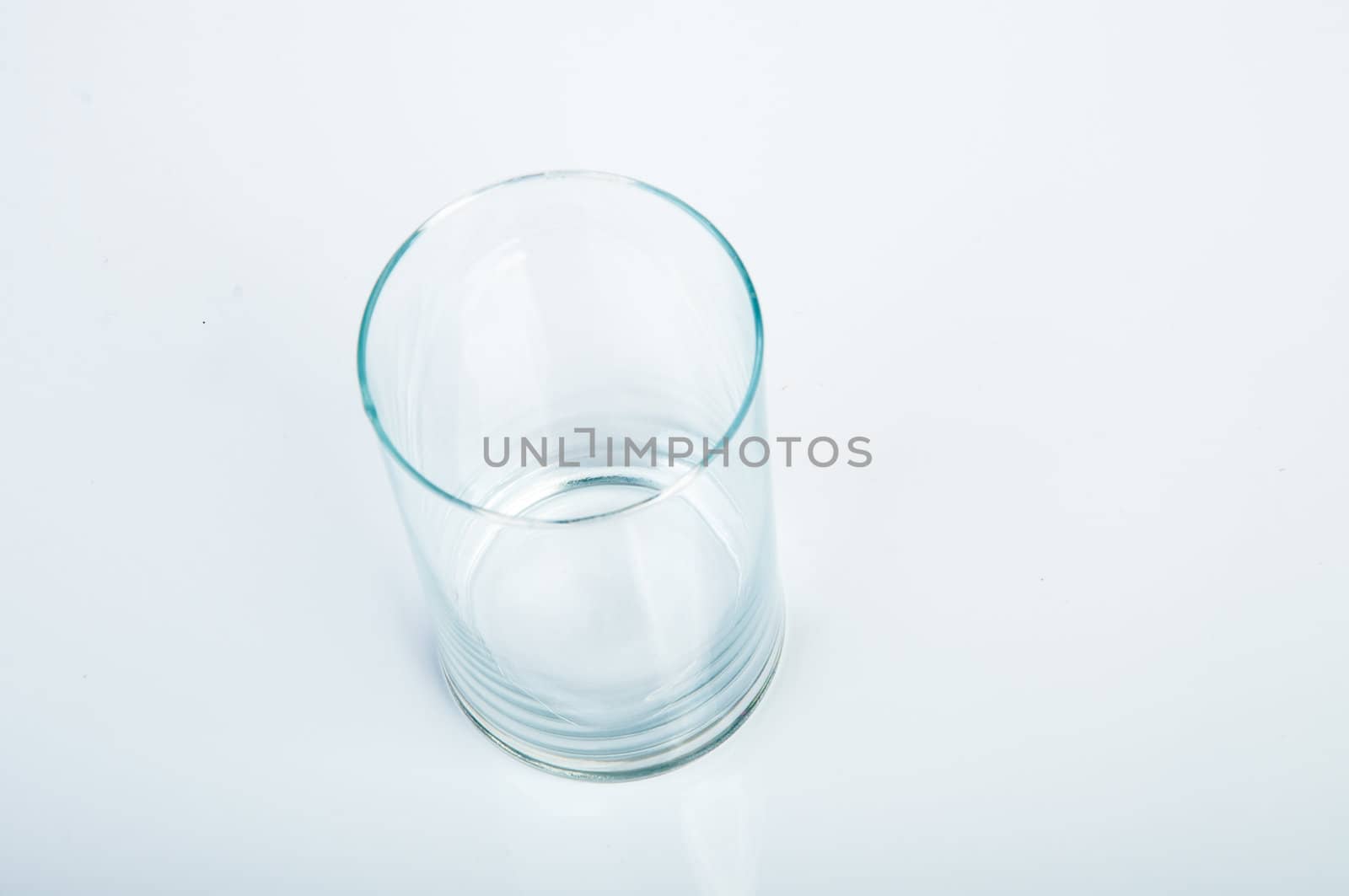 An image of empty glass isolated