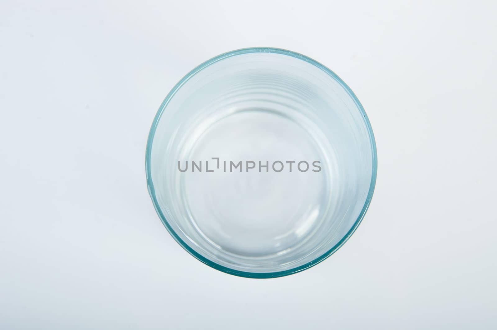An image of empty glass isolated
