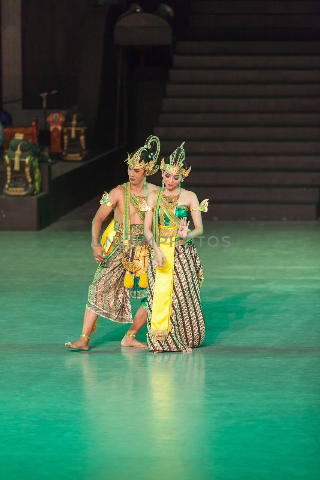 Ramayana Ballet at at Prambanan, Indonesia by iryna_rasko