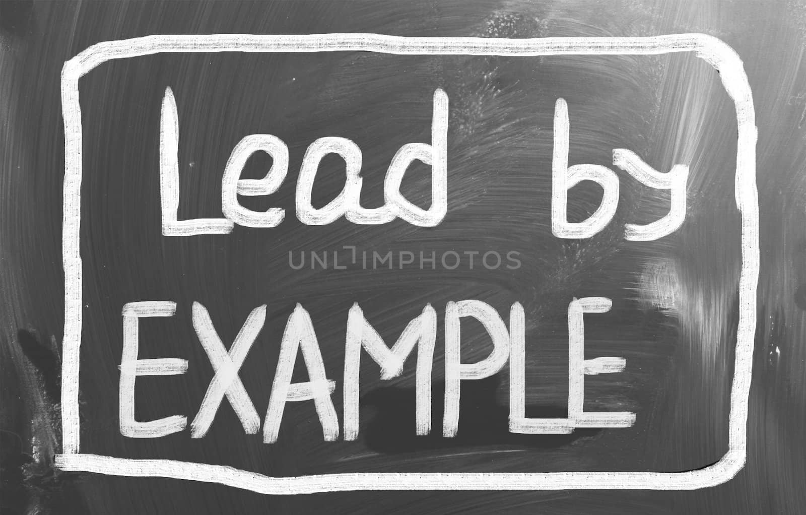 Lead By Example Concept