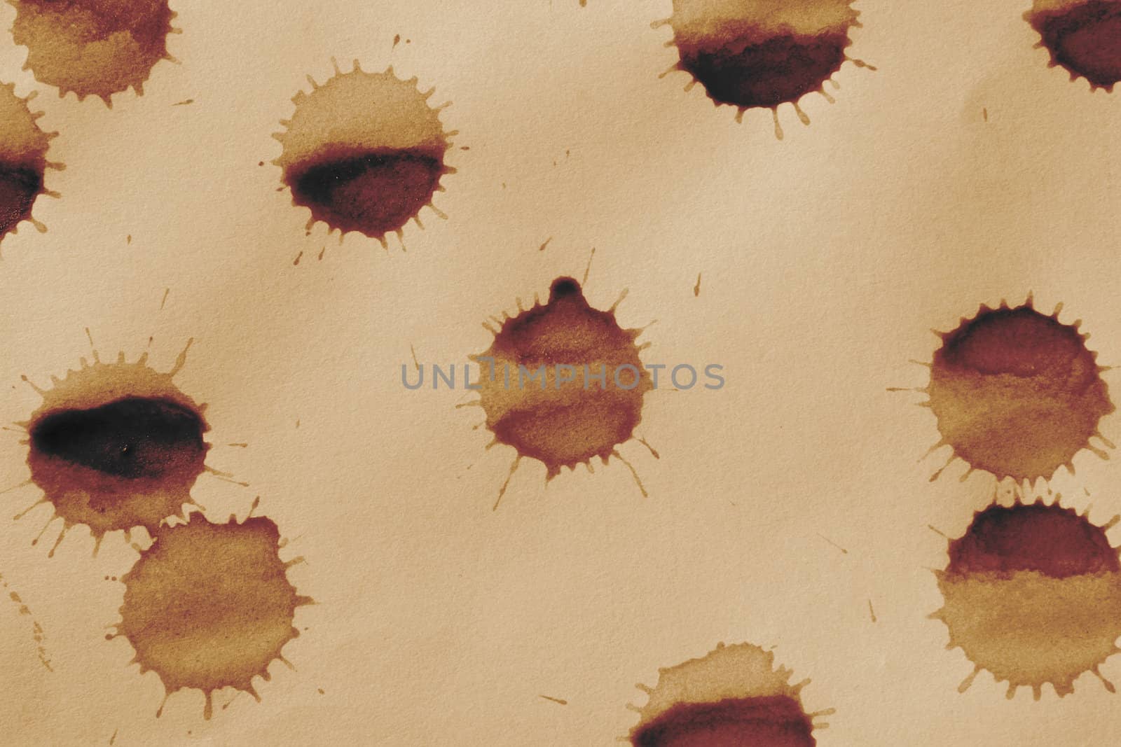Coffee cup stain