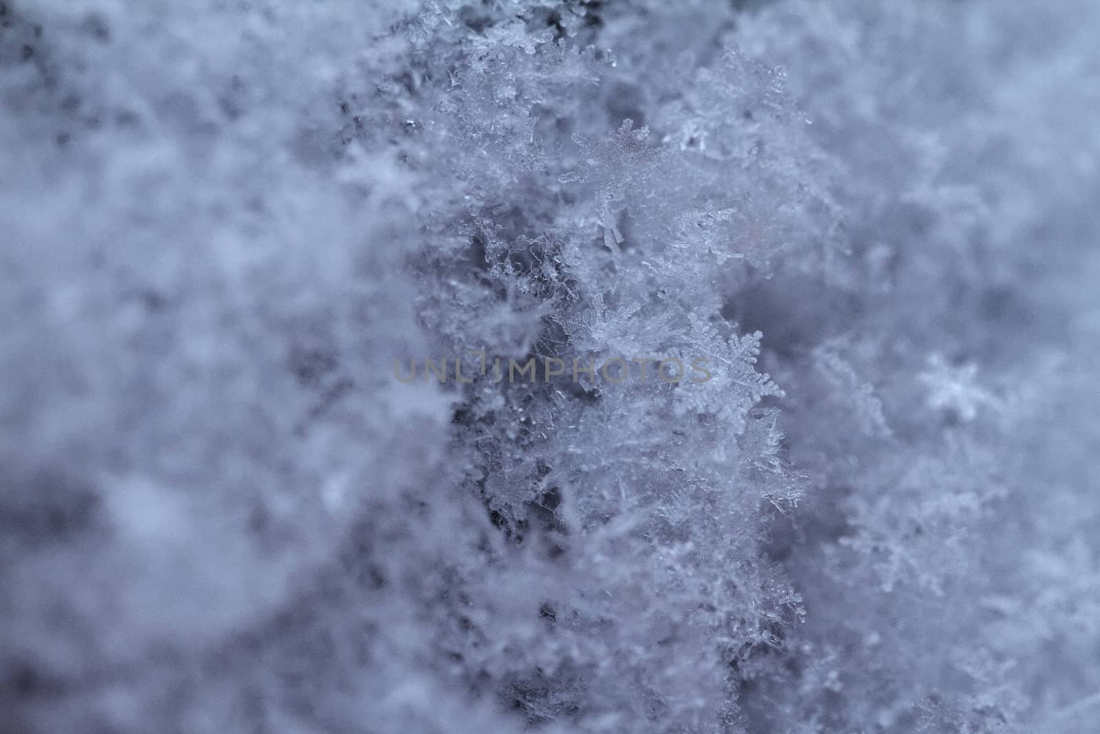beauty blue snowflake crystals by NagyDodo