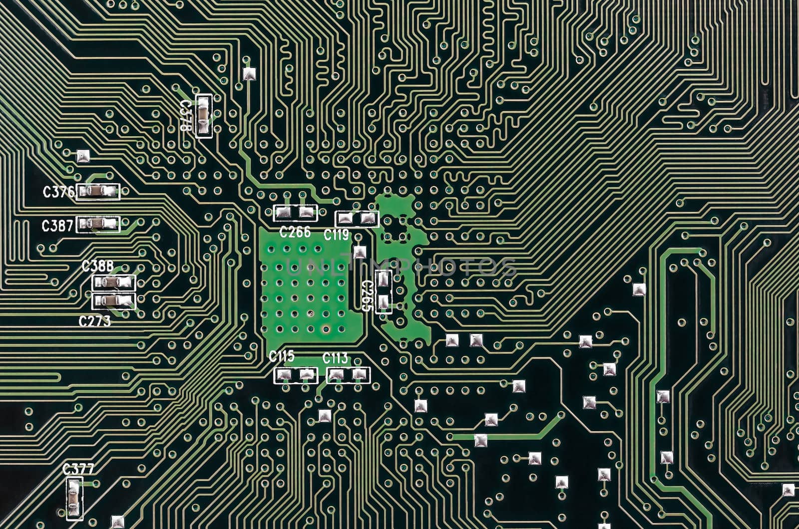 Electronic Circuit Board by milinz