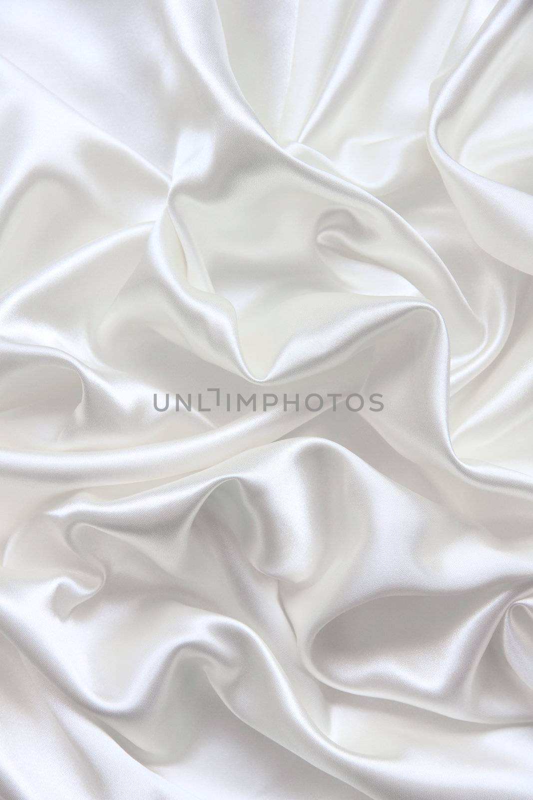 Smooth elegant white silk can use as wedding background 