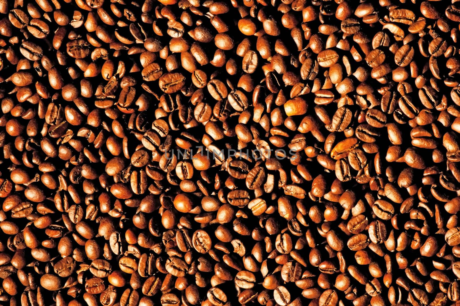 Background of coffee beans by kosmsos111