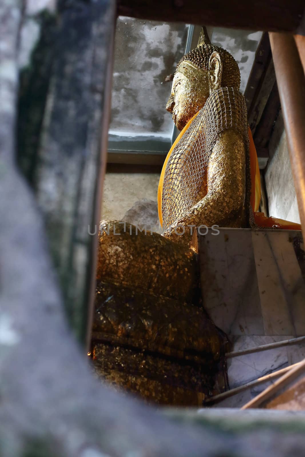 Buddha image in old temple