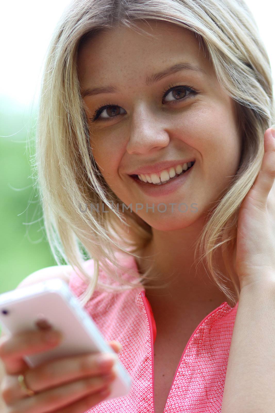 SMS on mobile phone