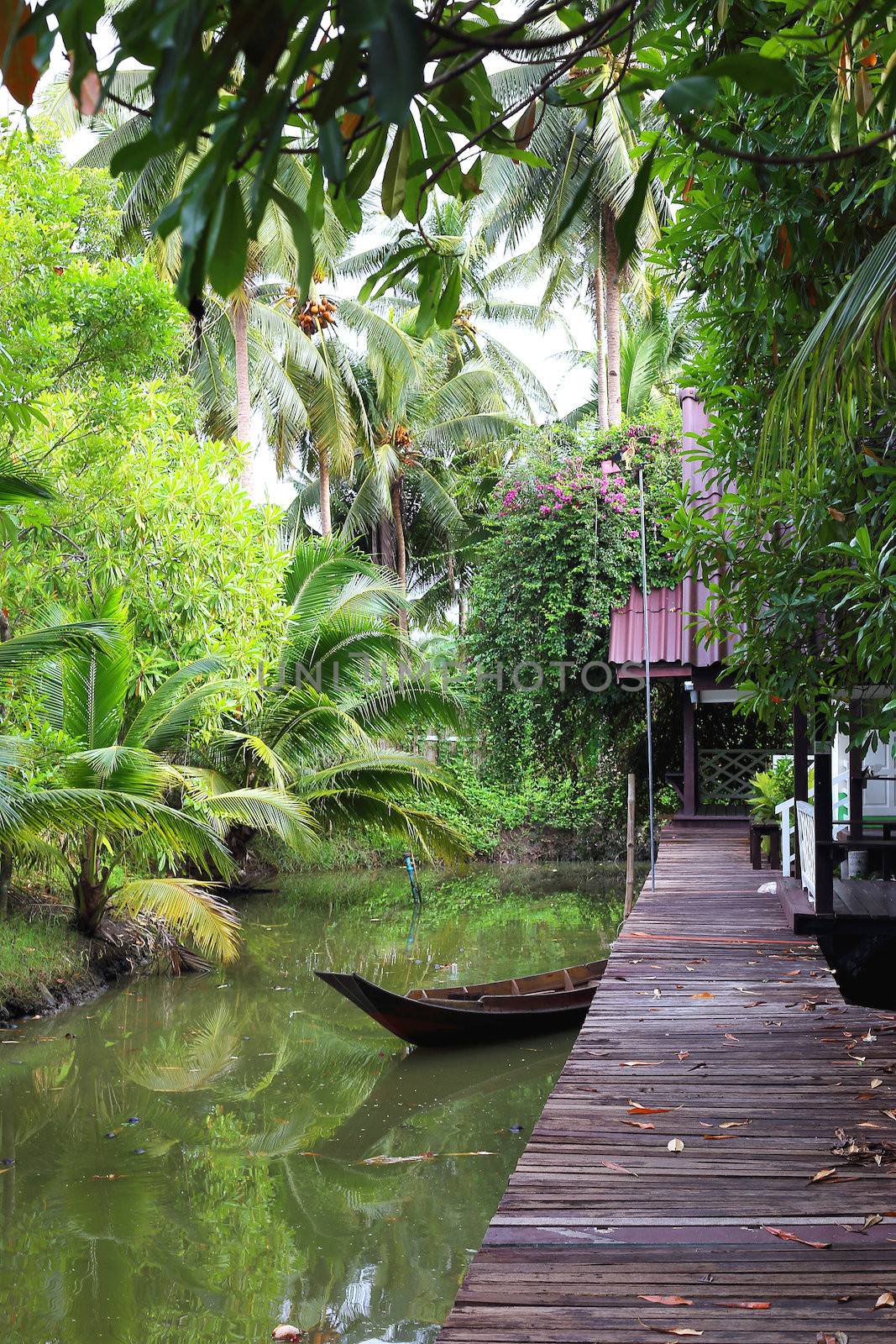 Pathway along the waterfront