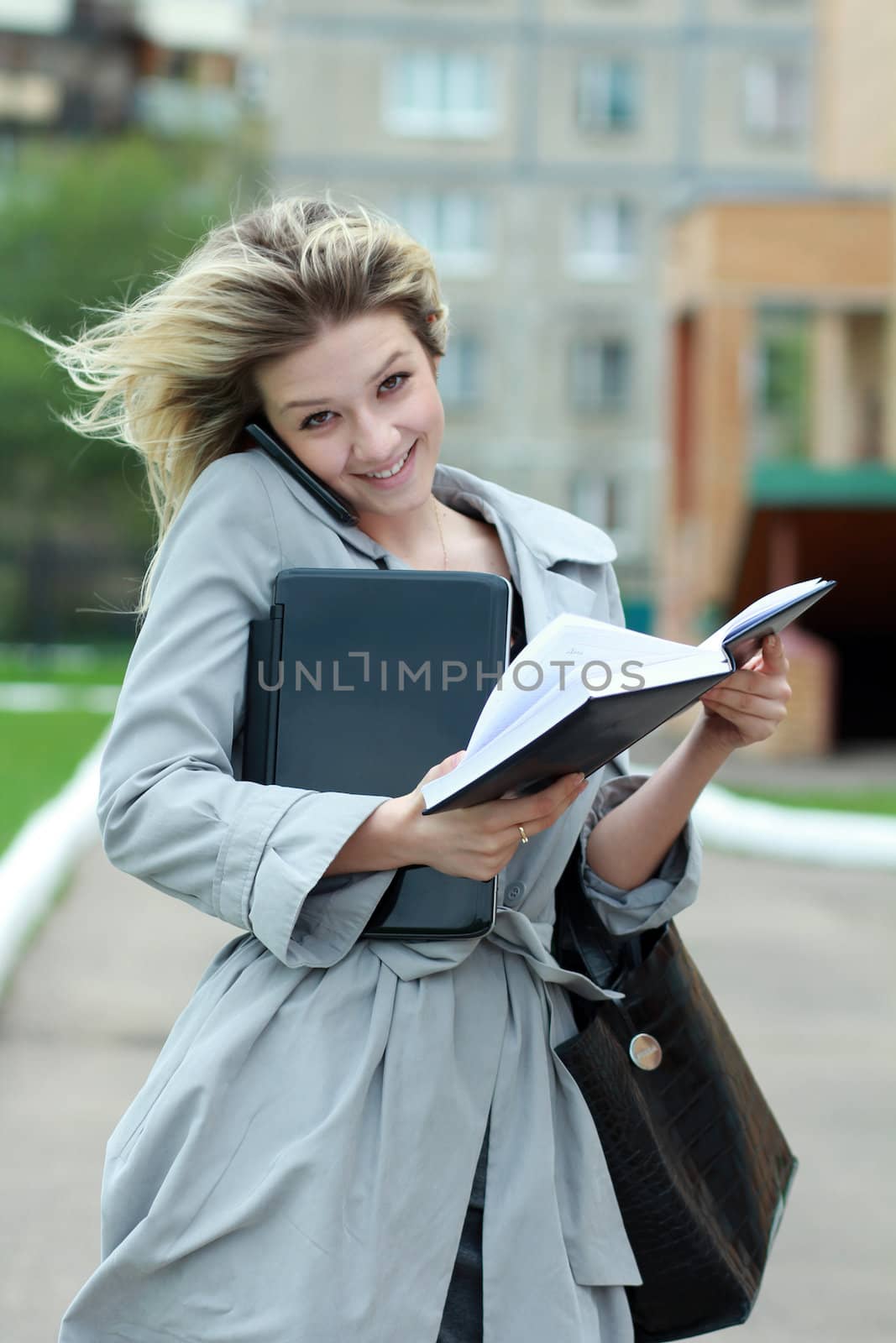Beautiful young woman. Outdoor portrait