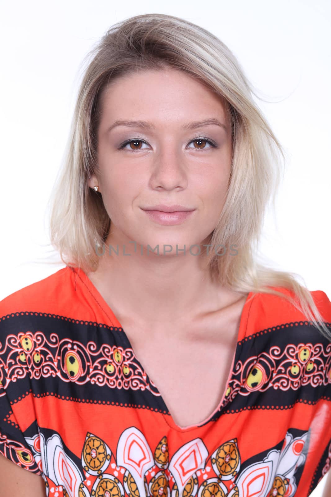 Portrait of beautiful woman