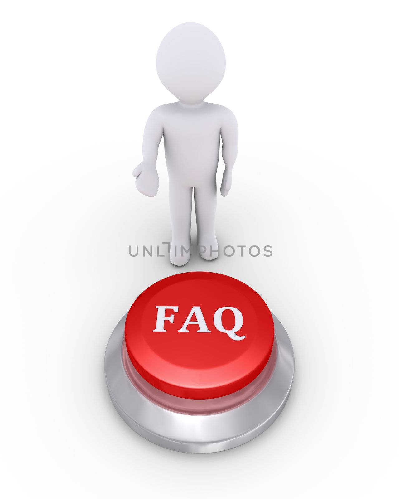 Person offers the FAQ button by 6kor3dos