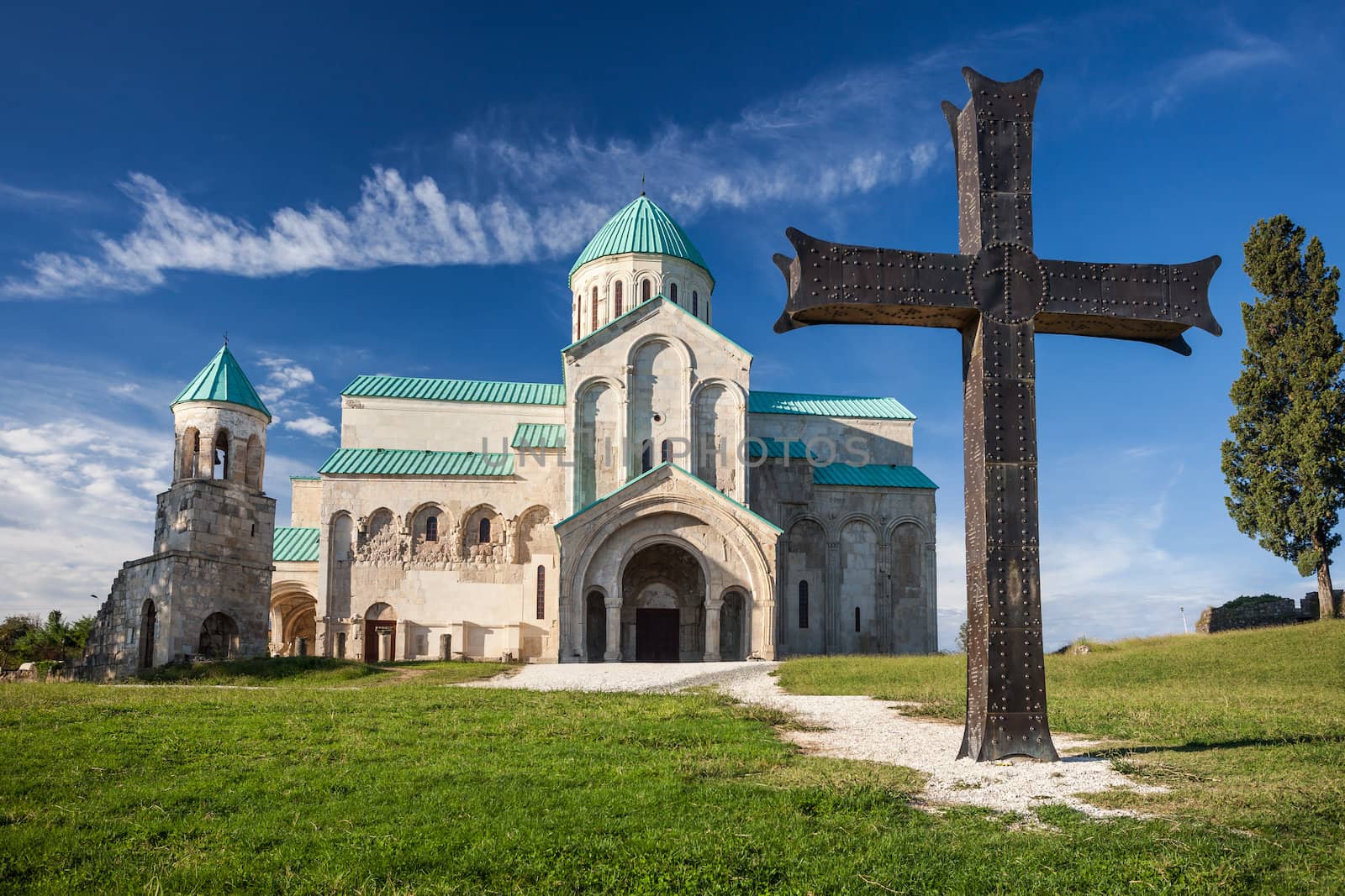 Unesco Bagrati Cathedral in Kutaisi, Georgia