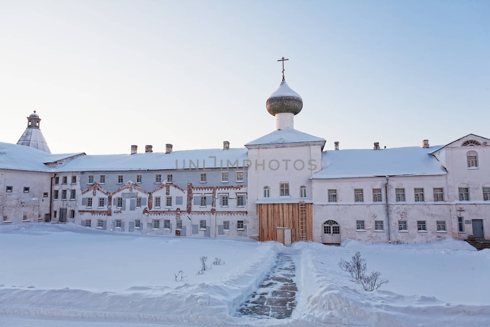 Solovetsky monastery. Russia