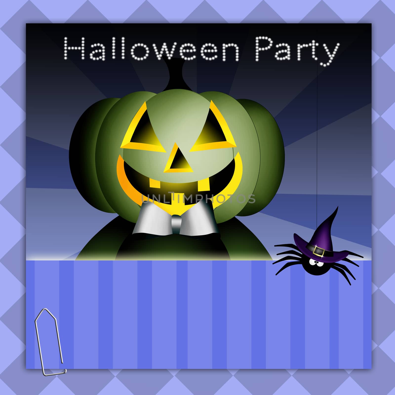 Halloween party background by sognolucido