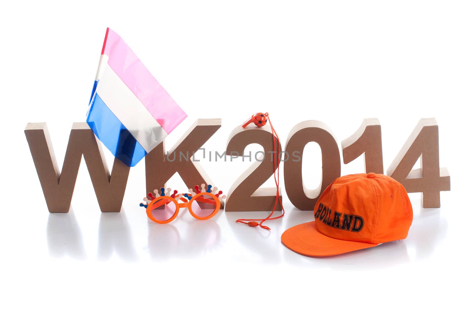 The world championship in Brazil, fanstuff for the Netherlands
