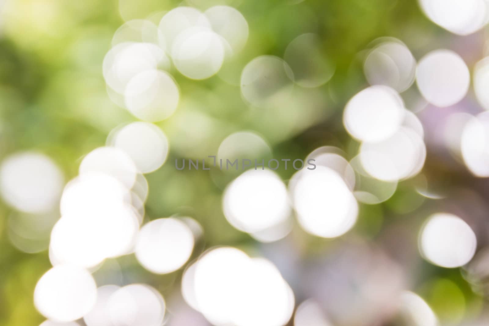 Photo of blurred lights white sparkles.
