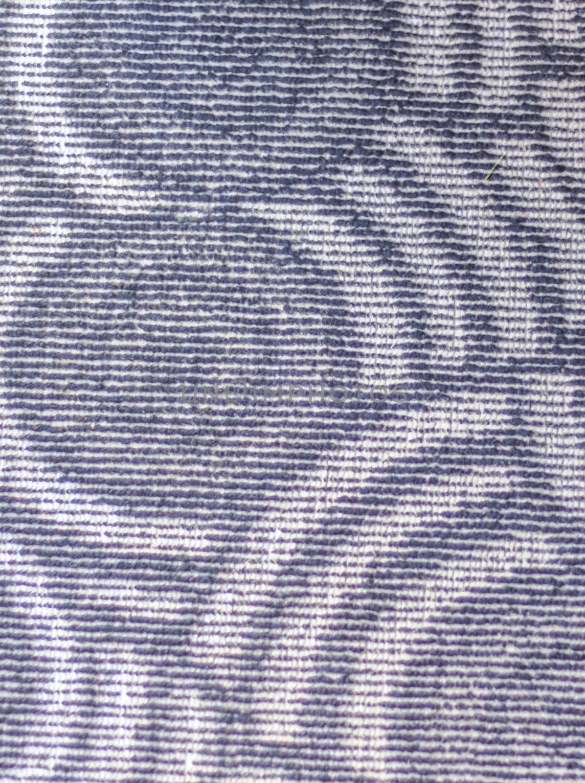 Closeup detail of pattern carpet and texture background