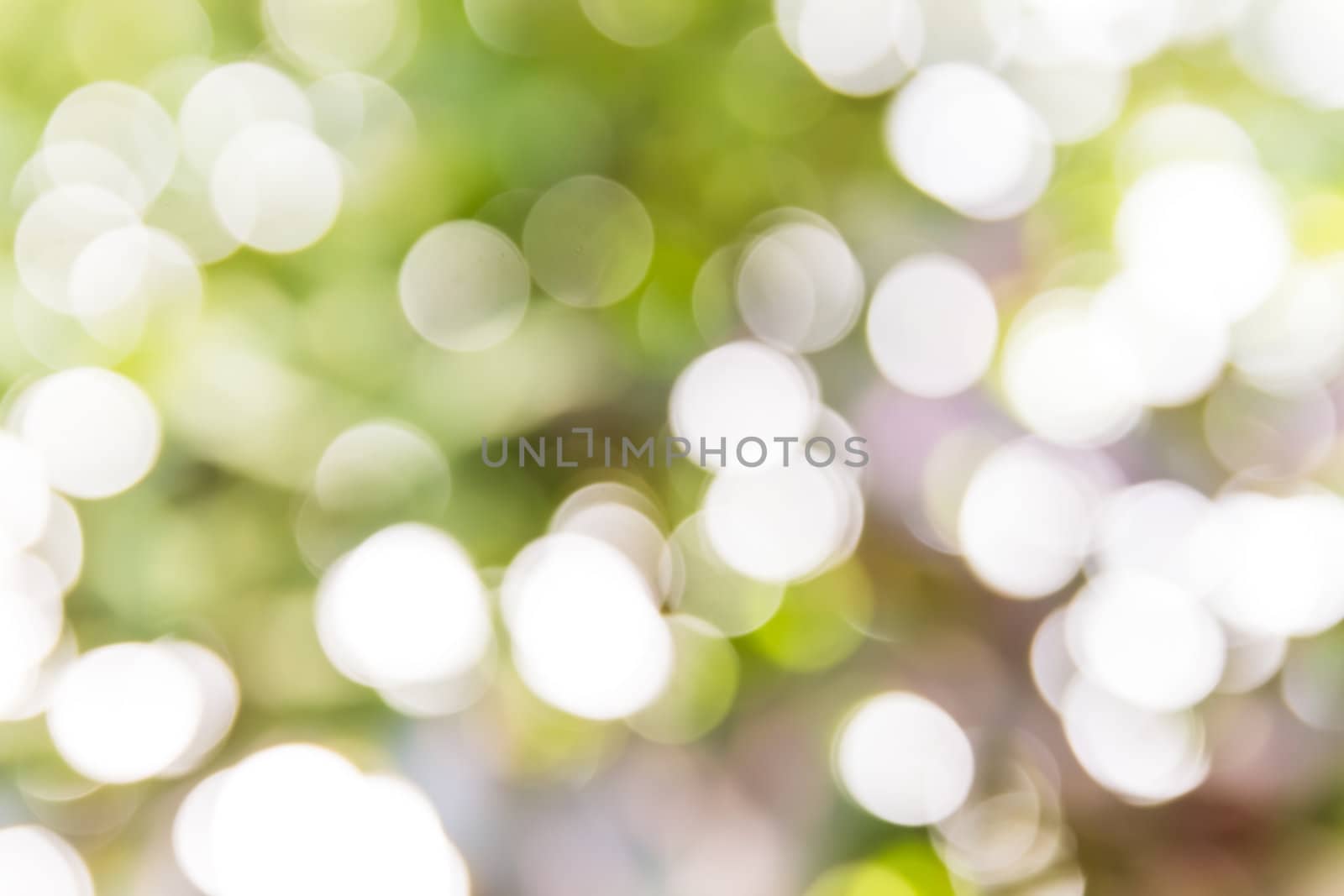 Photo of blurred lights white sparkles.