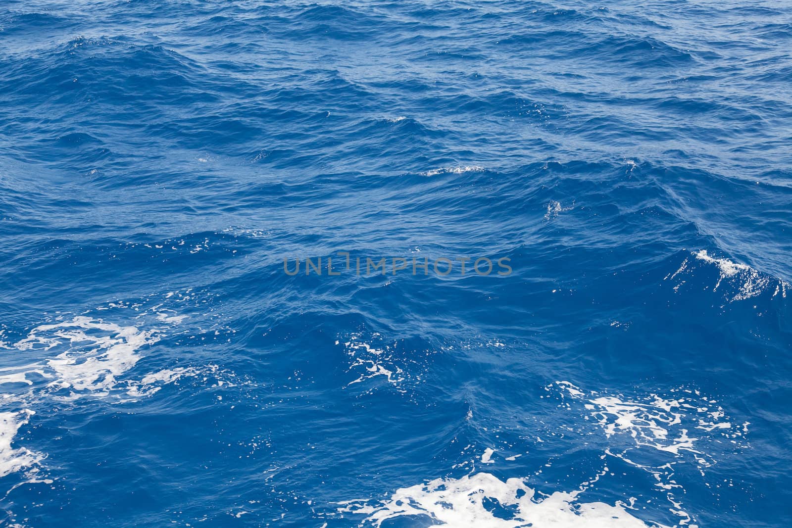 Clear blue water texture, Mediterranean sea 