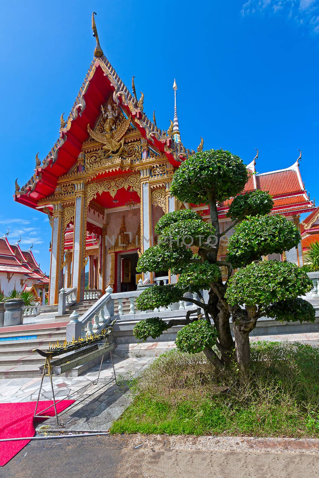 Buddhist temple by zhannaprokopeva