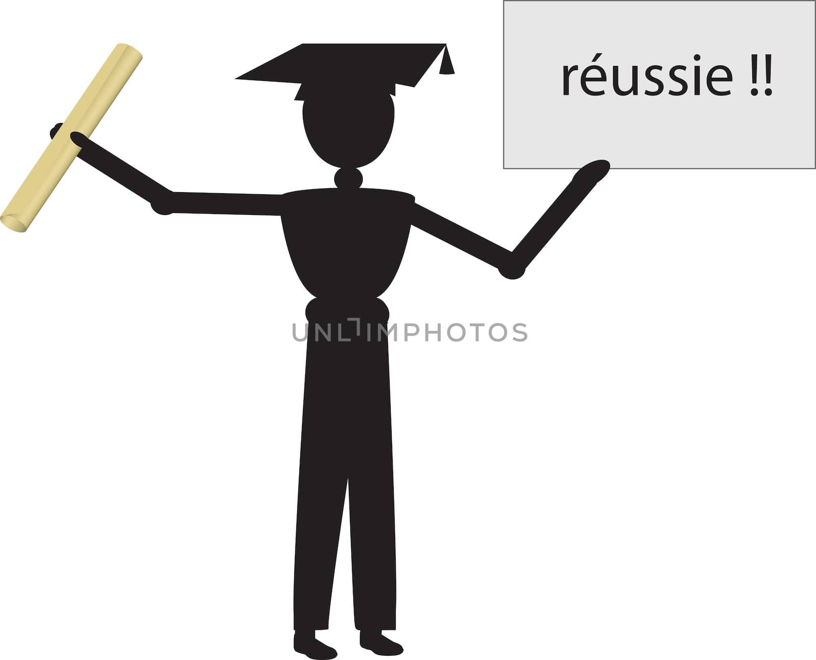 boy graduate university in france