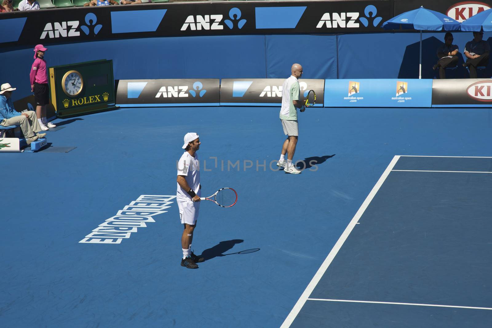 Australian Open Tennis Doubles by instinia